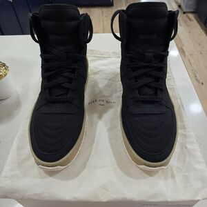 Fear of God Nubuck High Top Wedge Heel